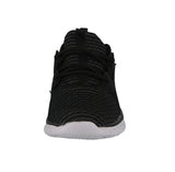 KID'S SHOES BLACK MESH SUEDE TENNIS SNEAKERS 3162K