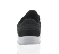 KID'S SHOES BLACK MESH TENNIS SNEAKERS 3632K