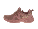 WOMAN'S SHOES BLUSH FAB TENNIS SNEAKERS 6682L