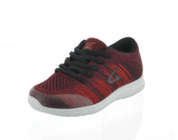 KID'S SHOES RED MESH TENNIS SNEAKERS 3873K