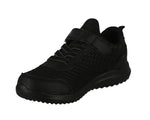 KID'S SHOES BLACK MESH PU LEATHER TENNIS SNEAKERS 3913K