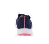 KID'S SHOES NAVY/CORAL FABRIC TENNIS SNEAKERS 4131K