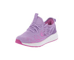 KID'S SHOES PURPLE/FUCHSIA MESH TENNIS SNEAKERS 4133K