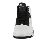 MEN'S SHOES BLACK WHITE PU TENNIS SNEAKERS 5874BL