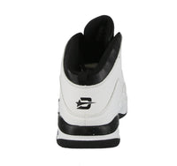 MEN'S SHOES BLACK WHITE PU TENNIS SNEAKERS 5874BL