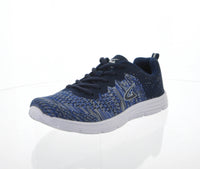 MEN'S SHOES NAVY MESH TENNIS SNEAKERS 6270M