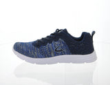 MEN'S SHOES NAVY MESH TENNIS SNEAKERS 6270M