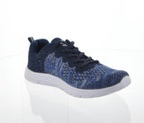 MEN'S SHOES NAVY MESH TENNIS SNEAKERS 6270M