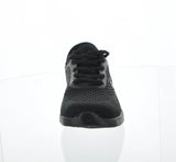 WOMAN'S SHOES BLACK MESH F TENNIS SNEAKERS 6365L