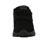 MEN'S SHOES BLACK MESH SUEDE TENNIS SNEAKERS 6548LM