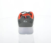 WOMAN'S SHOES GRAY CORAL FAB TENNIS SNEAKERS 6553L