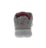 WOMAN'S SHOES GREY FABRIC TENNIS SNEAKERS 6553L