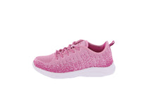 KID'S SHOES PINK/FUCHSIA MESH/FABRIC TENNIS SNEAKERS 6974K