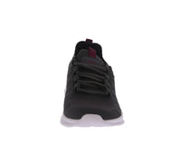 WOMAN'S SHOES DARK GRAY/BERRY MESH/FABRIC TENNIS SNEAKERS 7928L