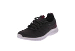 WOMAN'S SHOES DARK GRAY/BERRY MESH/FABRIC TENNIS SNEAKERS 7928L