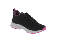 WOMAN'S SHOES BLACK/PINK MESH/FABRIC TENNIS SNEAKERS 7950L