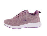 WOMAN'S SHOES DUSTY PURPLE MESH/FABRIC TENNIS SNEAKERS 7950L