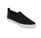 WOMAN'S SHOES BLACK SUEDE TENNIS SNEAKERS 797L