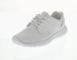 KID'S SHOES WHITE MESH  TENNIS SNEAKERS 918k