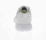 KID'S SHOES WHITE MESH  TENNIS SNEAKERS 918k