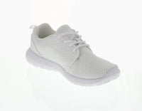 KID'S SHOES WHITE MESH  TENNIS SNEAKERS 918k