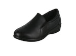 WOMAN'S SHOES BLACK PU DOCKSIDE 964