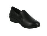 WOMAN'S SHOES BLACK PU DOCKSIDE 964