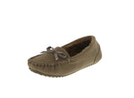 WOMAN'S SHOES BEIGE SUEDE  DOCKSIDE A-422