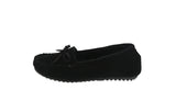 WOMAN'S SHOES BLACK SUEDE A-422