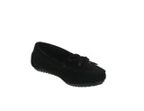 WOMAN'S SHOES BLACK SUEDE A-422