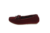 WOMAN'S SHOES WINE SUEDE A-422