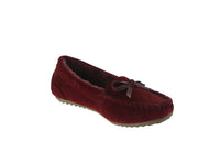 WOMAN'S SHOES WINE SUEDE A-422