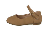 KID'S SHOES TAN PU FLATS DIANE-29A