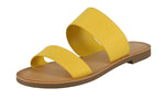 WOMAN'S SHOES GOLD NUB SANDALS ALLIE