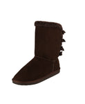 WOMAN'S SHOES BROWN SUEDE BOOTS ANN-34