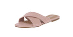 WOMAN'S SHOES MAUVE PU SANDALS ANNA-1