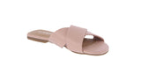 WOMAN'S SHOES MAUVE PU SANDALS ANNA-1