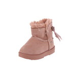 BABY'S SHOES SUEDE PINK BOOTS ANNIE-16KA