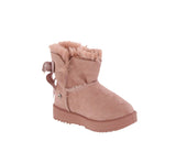 BABY'S SHOES SUEDE PINK BOOTS ANNIE-16KA