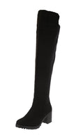 WOMAN'S BOOTS BLACK SUEDE ASPEN-2