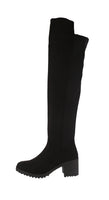 WOMAN'S BOOTS BLACK SUEDE ASPEN-2