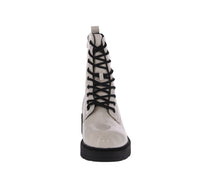 WOMAN'S SHOES WHITE PAT BOOTIES AUSTIN-65