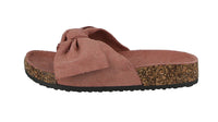 KID'S SHOES MAUVE SUEDE SANDALS BERK-24K