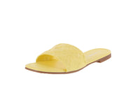 WOMAN'S SHOES YELLOW PU SANDALS BROOK-5