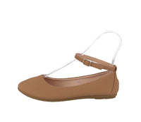 WOMAN'S SHOES TAN NUB FLATS BRUCE-16