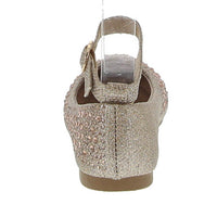 KID'S SHOES CHAMPAGNE GLITTER FLATS BRUCE-1K