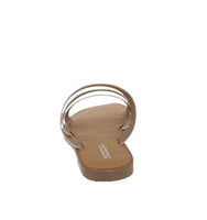 WOMAN'S SHOES CREAM PAT SANDALS CALA