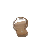 WOMAN'S SHOES CREAM PAT SANDALS CALA