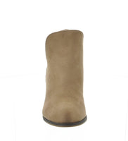 WOMAN'S SHOES TAUPE SUEDE BOOTIES CAMILA-16