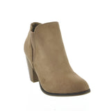 WOMAN'S SHOES TAUPE SUEDE BOOTIES CAMILA-16